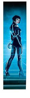 Tron Legacy Backbox Decal - Left